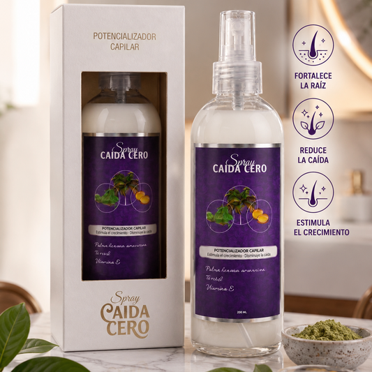 Spray Caída Cero (Potencializador de crecimiento)